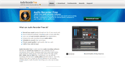 Desktop Screenshot of free-audio-recorder.net